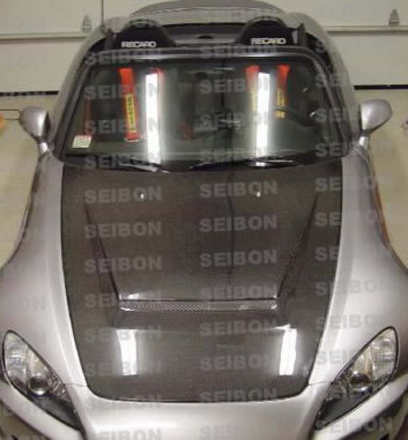 Seibon — Seibon 00-10 Honda S2000 (AP1/2) VSII Carbon Fiber Hood - view 4