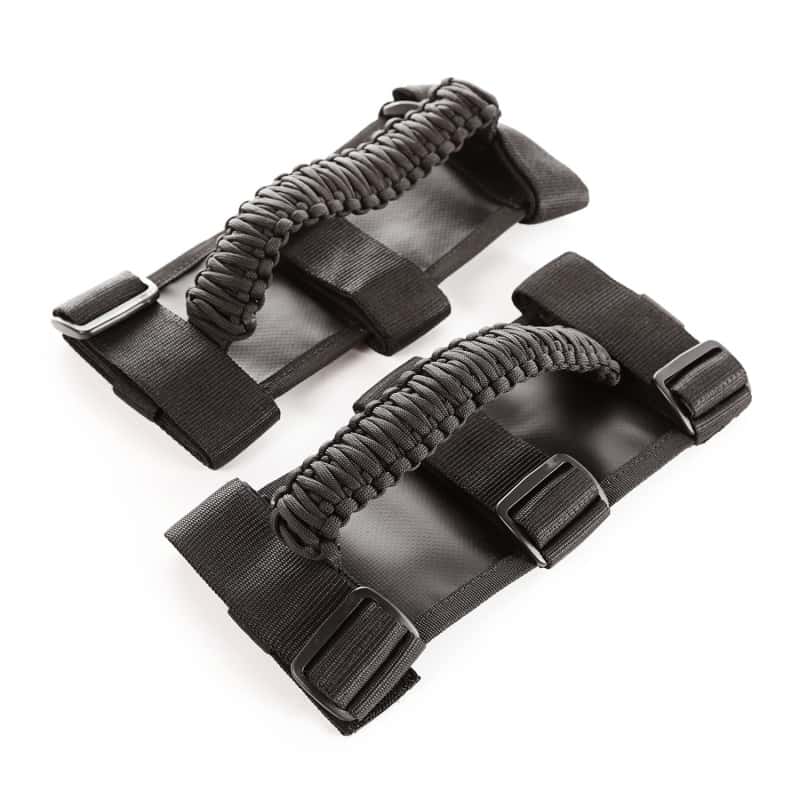 Rugged Ridge — Rugged Ridge Paracord Grab Handles Black/Black Pair
Interior Grab Bar
OFFROAD_INTERIOR - view 1