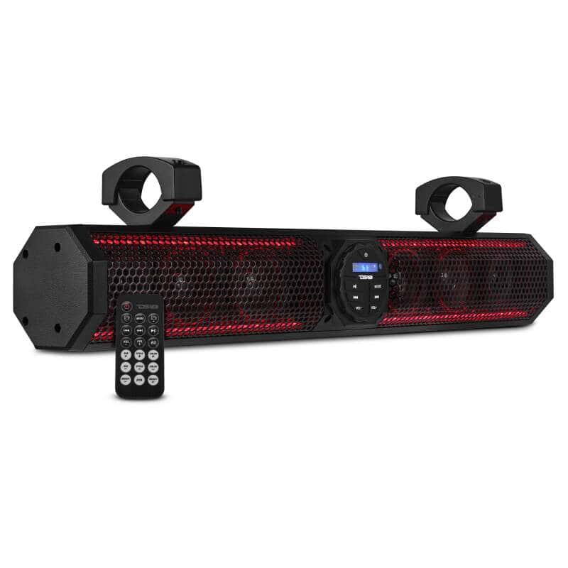 DS18 — DS18 26in Soundbar 6 Speakers Amplified Bluetooth RGB Lightning 100 Watts RMS - view 2