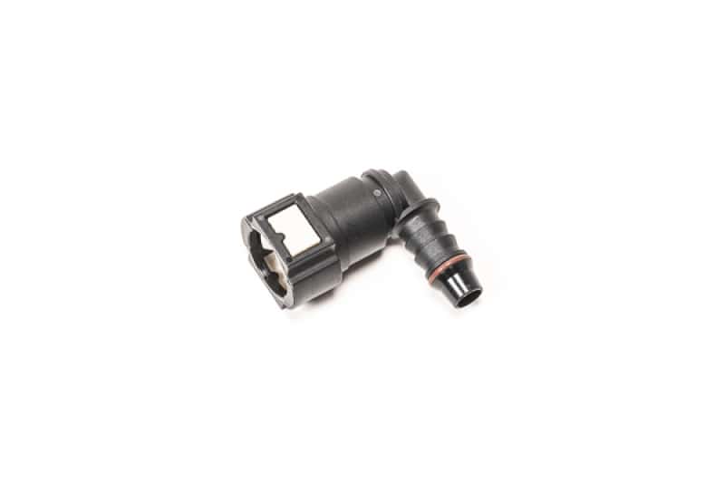 Radium Engineering — Radium Engineering 10mm SAE Female to 90deg 3/8in Barb - view 1