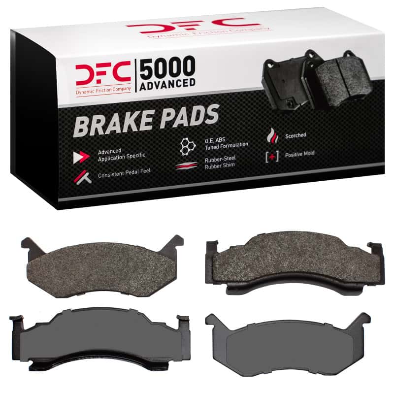 DFC — DFC 73-97 Chrysler New Yorker Front 5000 Advanced Semi Metallic Brake Pads
DFC Brake Pad Set - view 1