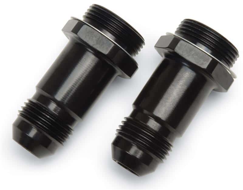 Russell — Russell Performance -8 AN Carb Adapter Fittings (2 pcs.) (Black)
CrbAdptFitting - view 3