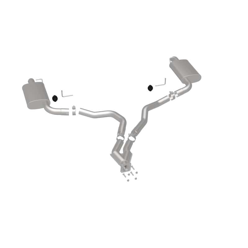 Magnaflow — MagnaFlow 75-79 Chevy Corvette V8 5.7L Dual Split Rear Exit Stainless Cat-Back Perf Exhaust
Cat-Back - view 12