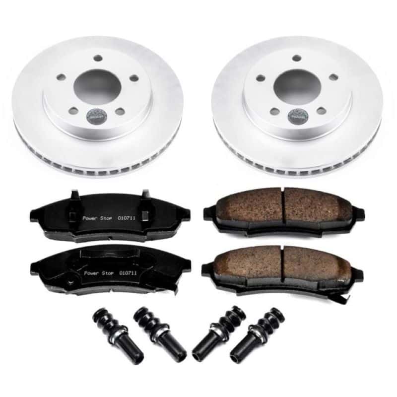 PowerStop — Power Stop 87-94 Oldsmobile Cutlass Cruiser Front Z17 Evolution Geomet Coated Brake Kit - view 1