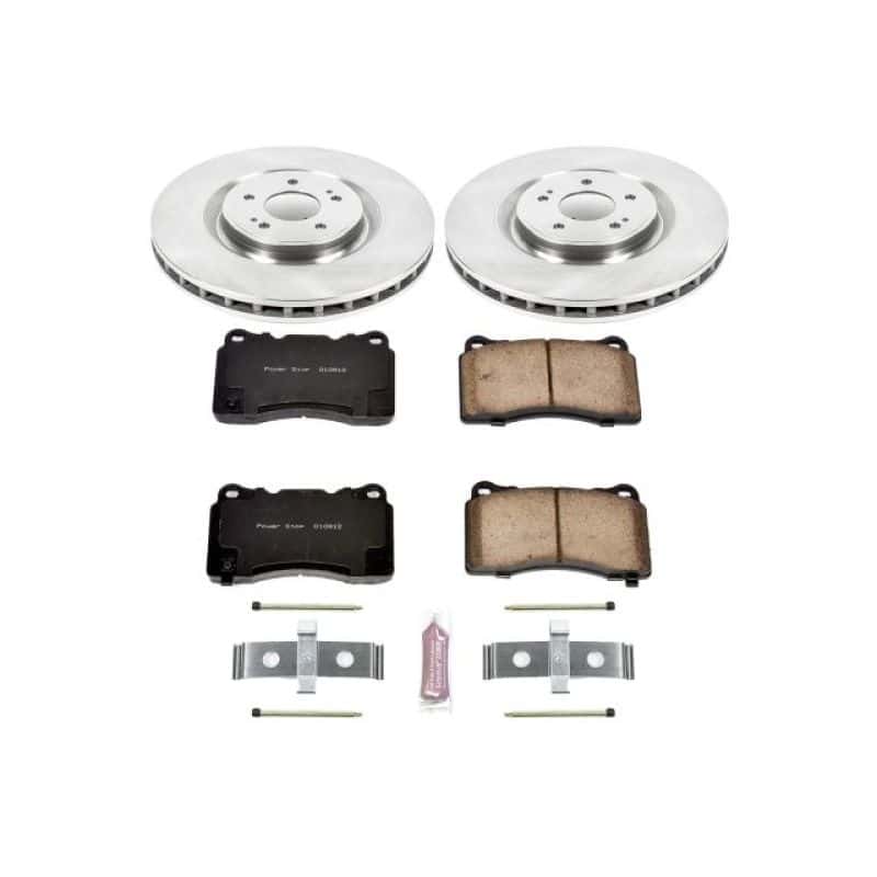 PowerStop — Power Stop 08-15 Mitsubishi Lancer Front Autospecialty Brake Kit - view 1