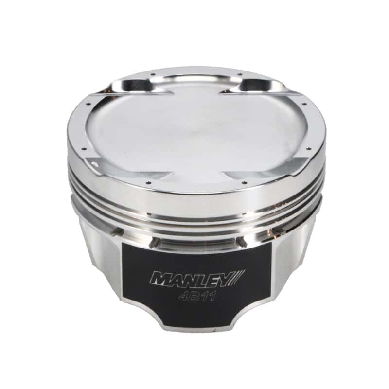 Manley Performance — Manley 08+ Mitsubishi 4B11T 86.5mm (+.5mm) -11cc Dome 9.0:1 CR Turbo Tuff Series Piston Set w/ Rings
Piston Set - view 7