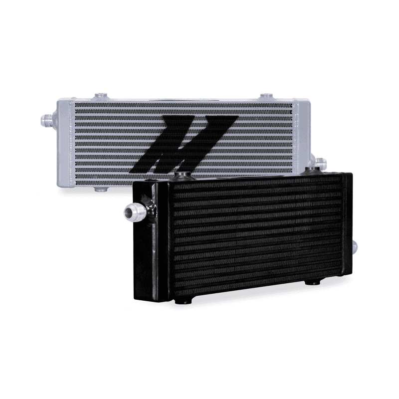 Mishimoto — Mishimoto Universal Medium Bar and Plate Cross Flow Black Oil Cooler - view 2