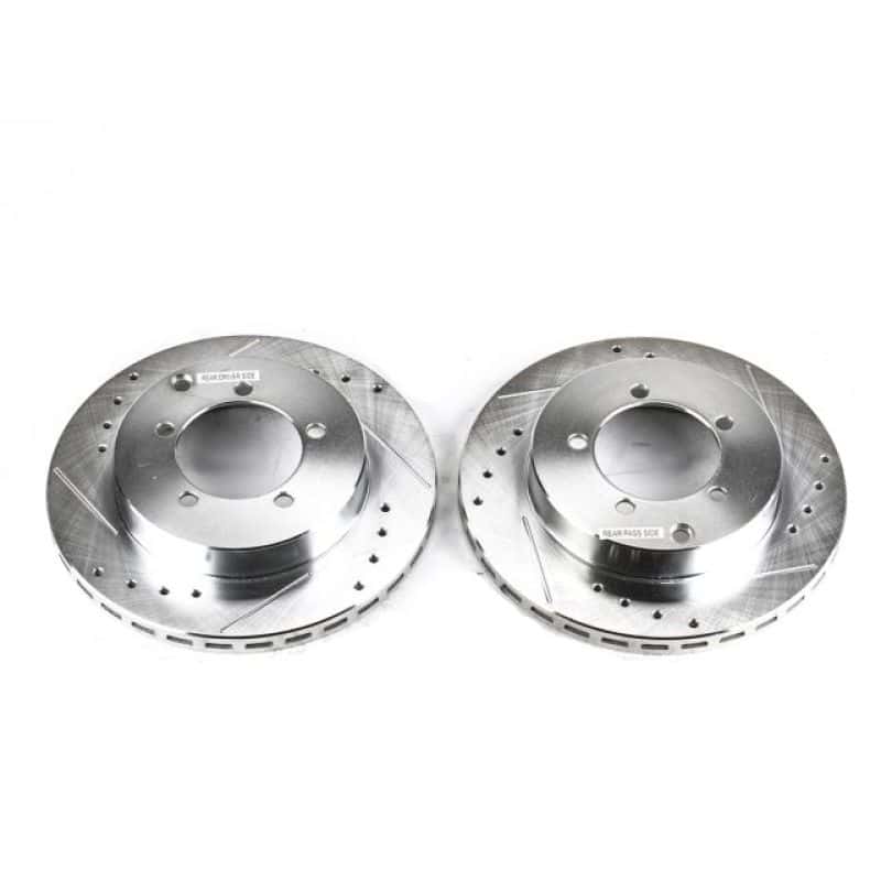PowerStop — Power Stop 91-93 Dodge Stealth Rear Evolution Drilled & Slotted Rotors - Pair
PowerStop XPR - view 1