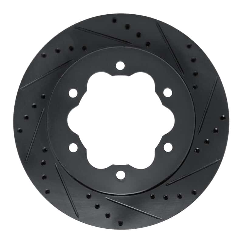 R1 Concepts — R1 20-25 Ford Transit-350 HD/DRW Rear Right Drilled & Slotted Black Brake Rotor
R1 Brake Rotor Drill - view 1