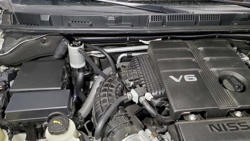 J&L — J&L 2022-2026 Nissan Frontier 3.8L V6 Passenger Side Oil Separator 3.0 - Clear Anodized
Oil Separator - view 2