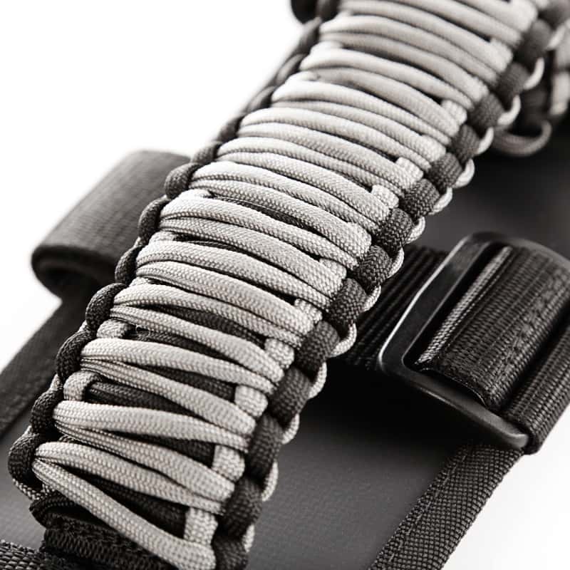 Rugged Ridge — Rugged Ridge Paracord Grab Handles Gray/Black Pair
Interior Grab Bar
OFFROAD_INTERIOR - view 4