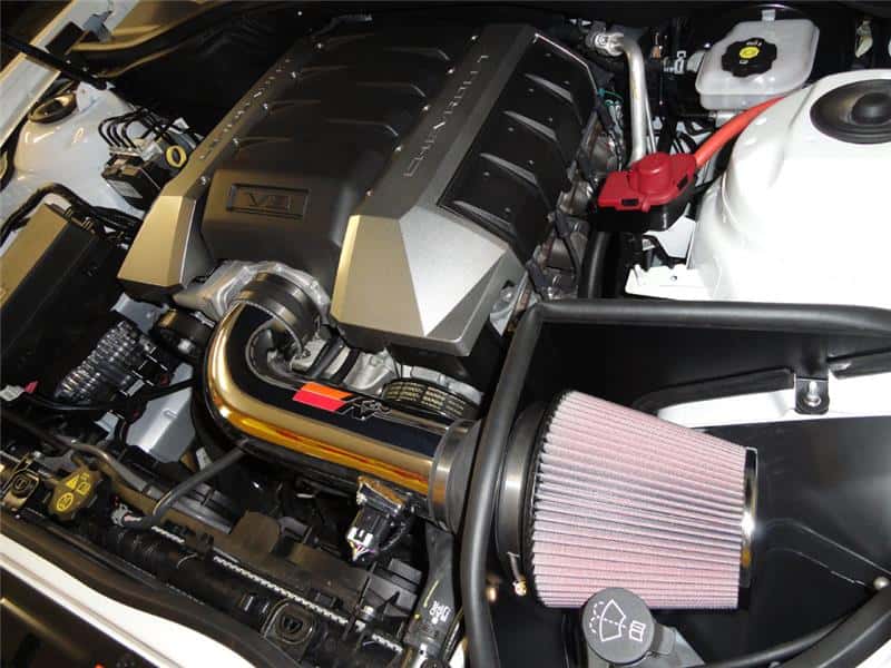 K&N Engineering — K&N 10 Camaro 6.2L V8 Polished Typhoon Short Ram Intake
Performance Air Inta
Air Intake System - view 6