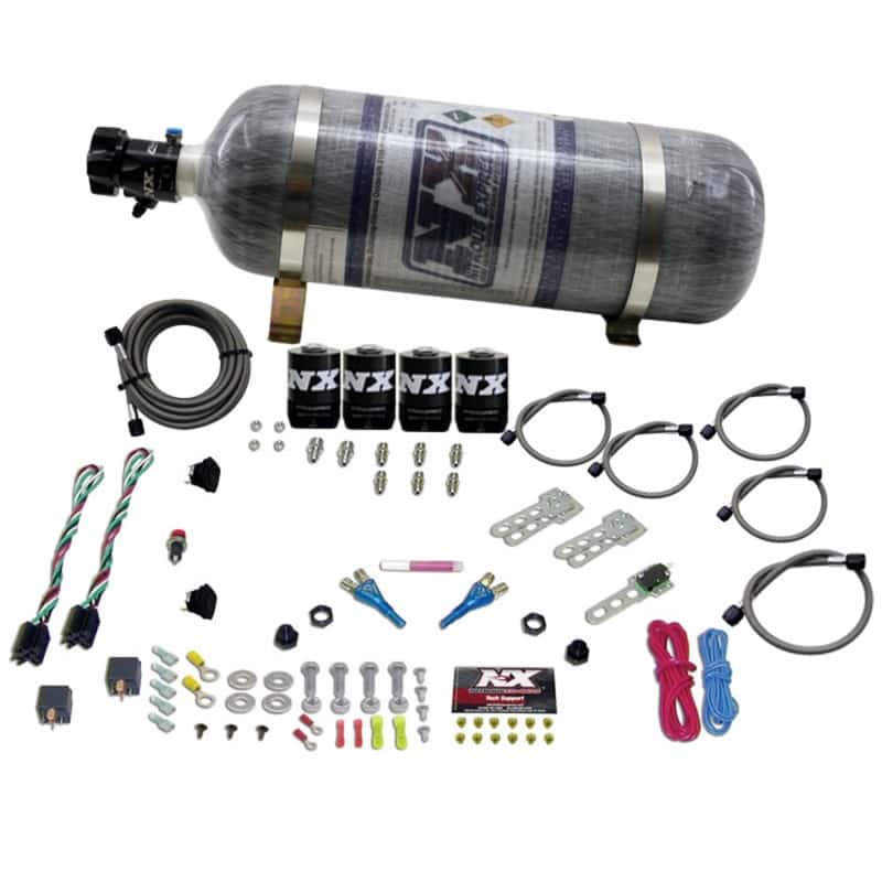 Nitrous Express — Nitrous Express GM EFI Dual Stage Nitrous Kit (50-150HP x 2) w/Composite Bottle
Injection System Kit
N2OSys - view 1
