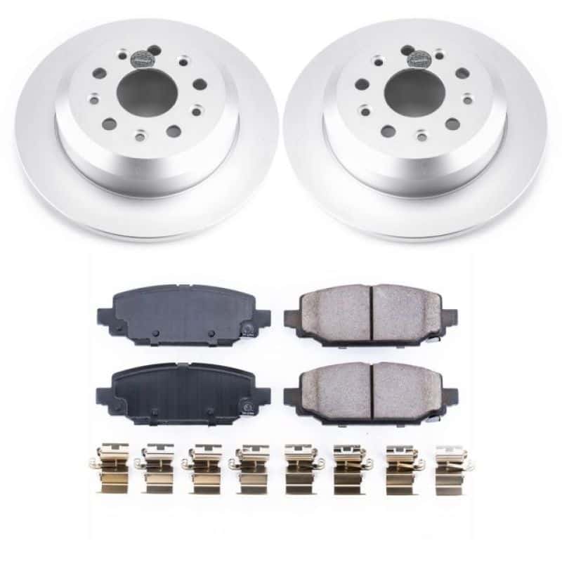 PowerStop — Power Stop 18-19 Jeep Wrangler Rear Z17 Evolution Geomet Coated Brake Kit - view 1