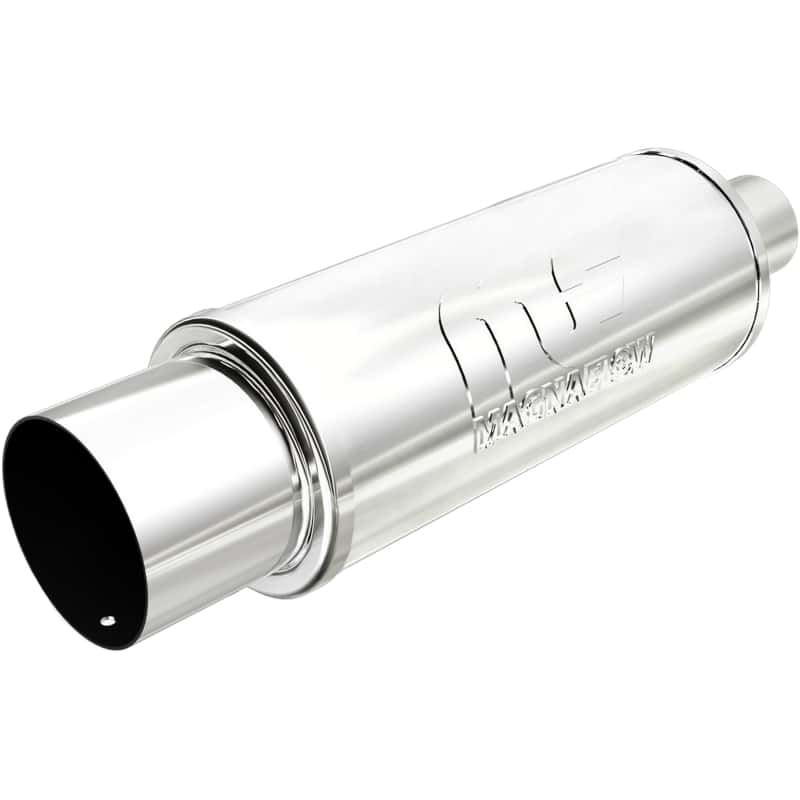 Magnaflow — MagnaFlow Muffler W/Tip Mag SS 14X5X5-2.25/4.
Straight Through - view 2
