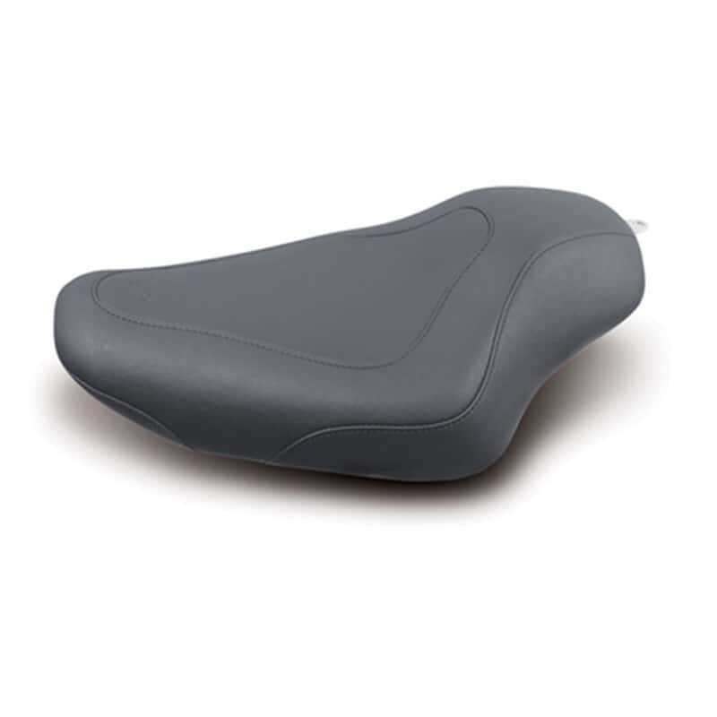 Mustang Motorcycle — Mustang 04-21 Harley Sportster 4.5 GAL Tripper Solo Seat - Black - view 2