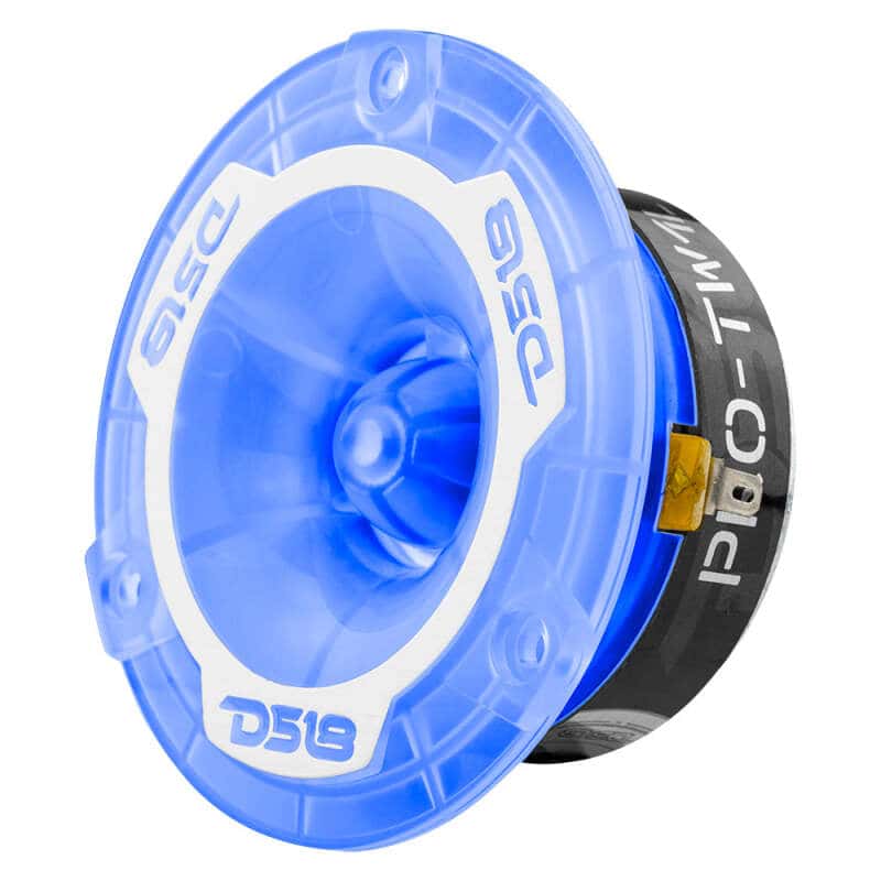 DS18 — DS18 3.8in Super Bullet Tweeter 120 Watts RMS 1in Aluminum Vc 4 ohm RGB LED Lights- Pair - view 6