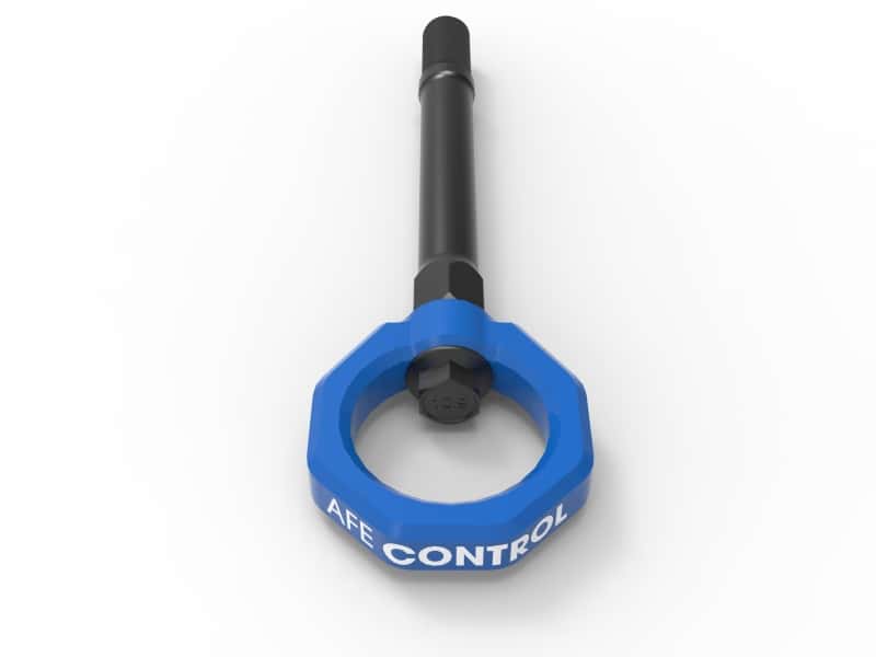 aFe — aFe CONTROL Front Tow Hook Chevrolet Corvette (C8) 20-25 V8-6.2L- Blue
Front Tow Hook - view 3