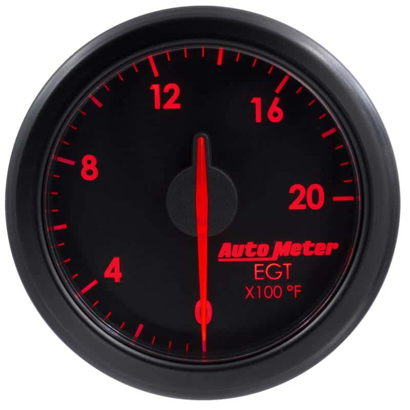 AutoMeter — Autometer Airdrive 2-1/16in EGT Gauge 0-2000 Degrees F - Black
GA 2" EGT AIRDRIV BK - view 3