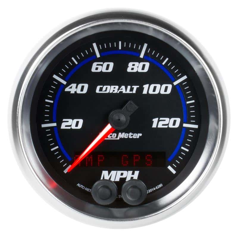 AutoMeter — Autometer Cobalt 3-3/8in 0-140MPH In-Dash Electronic GPS Programmable Speedometer
GA 3.4" SPD GPS CB - view 2