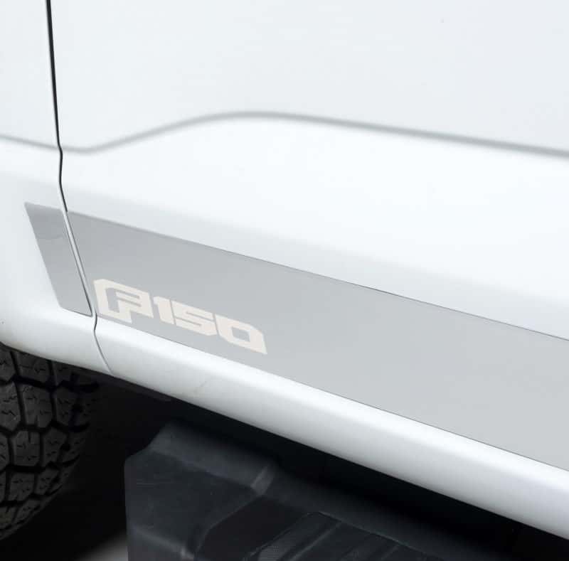 Putco — Putco 09-14 Ford F-150 Super Crew 5.5 Short Box (w/ Flares) - 7in Wide - 12pcs SS Rocker Panels
Rocker Panel Molding - view 2
