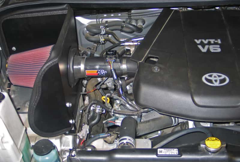 K&N Engineering — K&N Performance Intake Kit AirCharger; TOYOTA TUNDRA, 4.0L-V6, 2007-08
Performance Air Inta
Air Intake System - view 4
