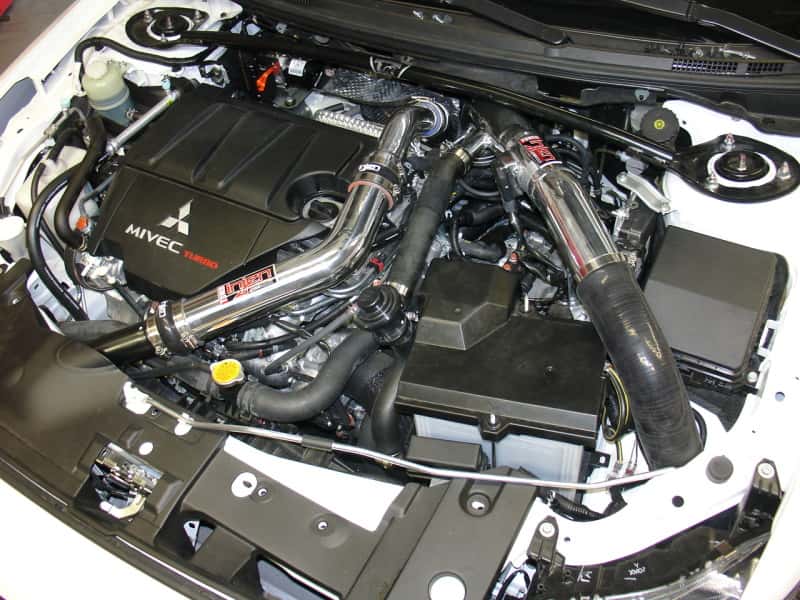Injen — Injen 2009 Lancer Ralliart 2.0L Turbo 4 Cyl. (will not fit vehicles with fog lights) Black Cold Air
Cold Air Intake
Air Intake Kit - view 4