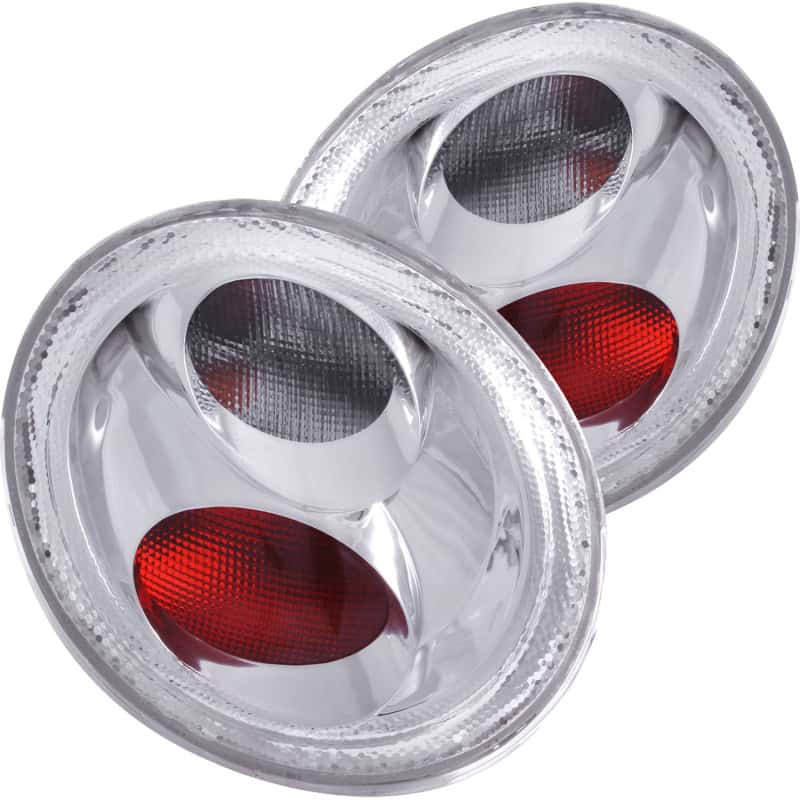 ANZO — ANZO 1998-2005 Volkswagen Beetle Taillights Chrome
TailLightSet - view 1