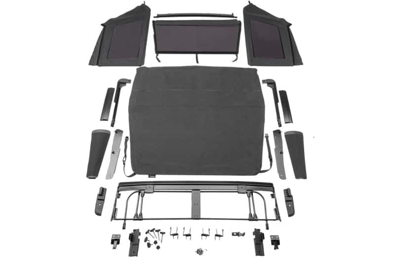 Rugged Ridge — Rugged Ridge 2018+ Jeep Wrangler JL 2 Dr Voyager Top
OFFROAD_TOPS
Top-Soft - view 1