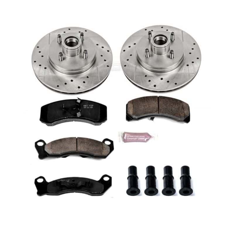 PowerStop — Power Stop 87-93 Ford Mustang Front Z23 Evolution Sport Brake Kit - view 1