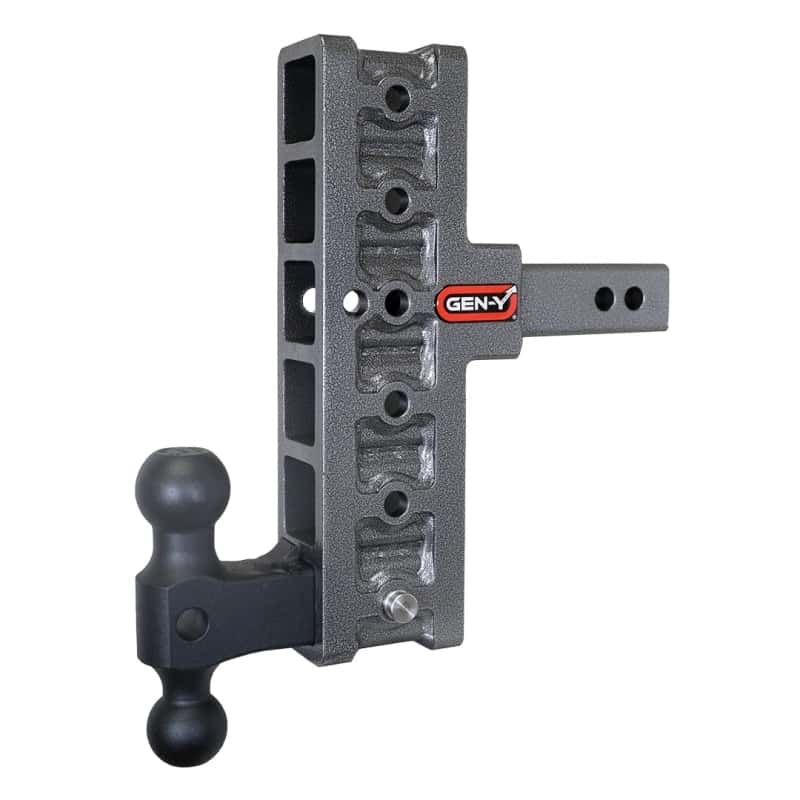 GEN-Y Hitch — Gen-Y Mega Duty 2in Shank 7.5in Offset Drop 2K TW 16K Hitch w/GH-051 Dual-Ball
Drop Hitch - view 3