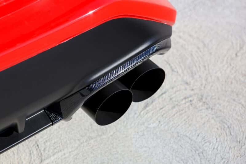 Remark — RMK Designs 22+ Subaru WRX Carbon Fiber Exhaust Finisher - Gloss Finish - view 3