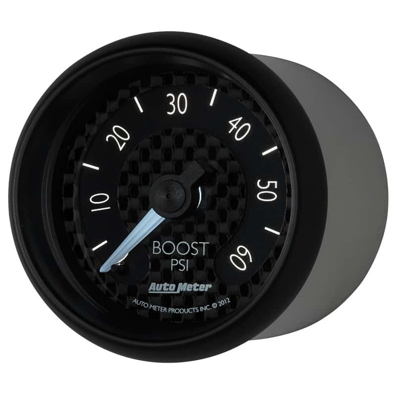AutoMeter — Autometer GT Series 52mm Mechanical 0-60 psi Boost Gauge
2-1/16" BOOST, 0-60 - view 8