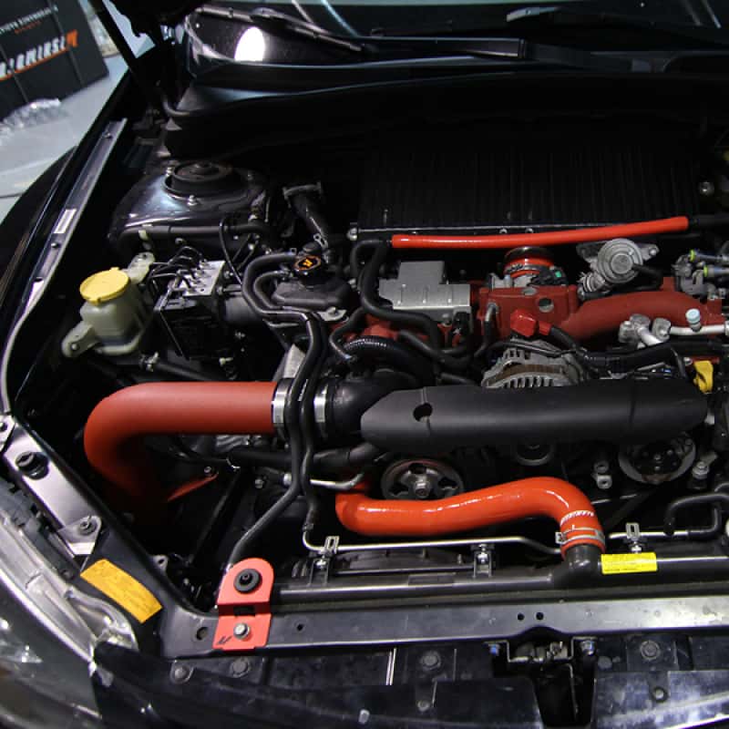 Mishimoto — Mishimoto 08+ Subaru WRX/STi Performance Cold Air Intake Kit - Wrinkle Red
Cold Air Intake - view 8