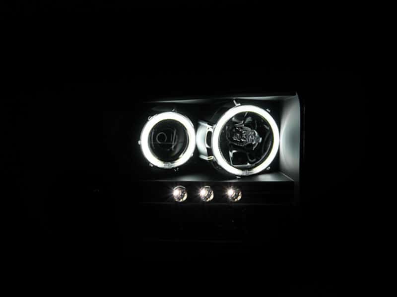 ANZO — ANZO 2005-2007 Ford Excursion Projector Headlights w/ Halo Black w/ LED Strip (CCFL) 1pc
Head Light Set
HdLtSet - view 6