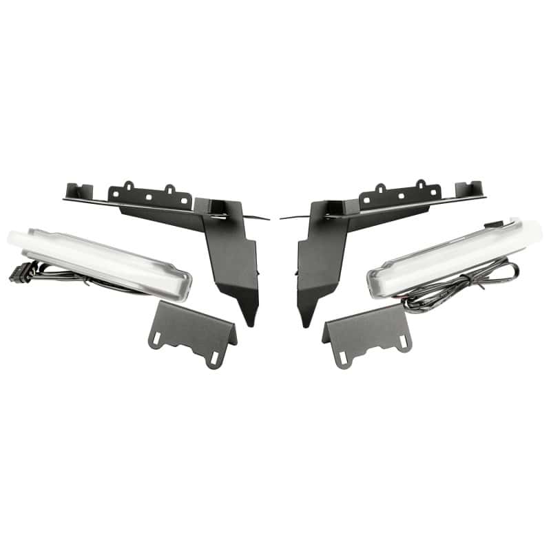 Rugged Ridge — Rugged Ridge Chop Brackets Front Fender 18-21 Jeep Wrangler JL/JT Rubicon w/ DRLs
OFFROAD_FENDERFLARES
Fender Bracket - view 1