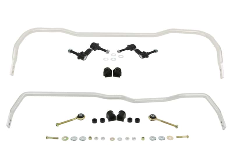 Whiteline — Whiteline 89-93 Nissan Skyline R32 GT-R  Front and Rear Swaybar Kit
Sway bar kit - view 2