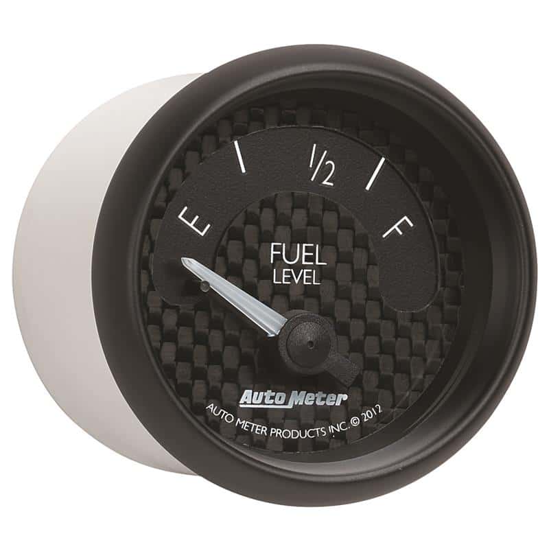 AutoMeter — Autometer GT Series 52mm Short Sweep Electronic 73-10 ohms Fuel Level (For most Ford and Chrysler)
2-1/16" FUEL LEVEL, - view 5