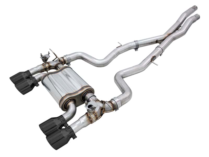 AWE Tuning — AWE Tuning BMW F8X M3/M4 SwitchPath Catback Exhaust - Diamond Black Tips
SwitchPath™ Exhaust - view 1