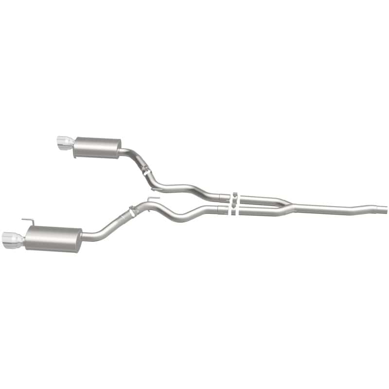 Magnaflow — MagnaFlow Cat Back, SS, 2.5in, Street, Dual Split Polished 4.5in Tips 2015 Ford Mustang Ecoboost
Cat-Back - view 32