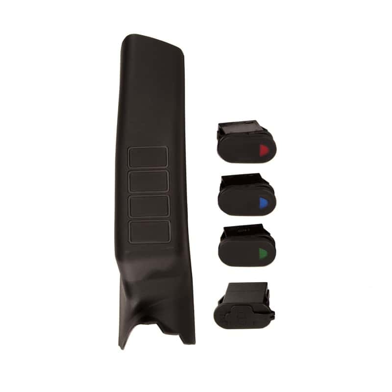 Rugged Ridge — Rugged Ridge A-Pillar Pod Kit 3 Switch USB RH 11-18 JK/JKU
RkrSwitchandCoverSet
OFFROAD_INTERIOR - view 1