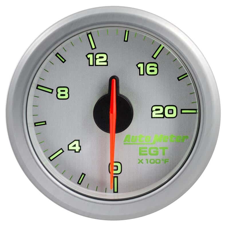 AutoMeter — Autometer Airdrive 2-1/16in EGT Gauge 0-2000 Degrees F - Silver
GA 2" EGT ARDRV SLVR - view 4