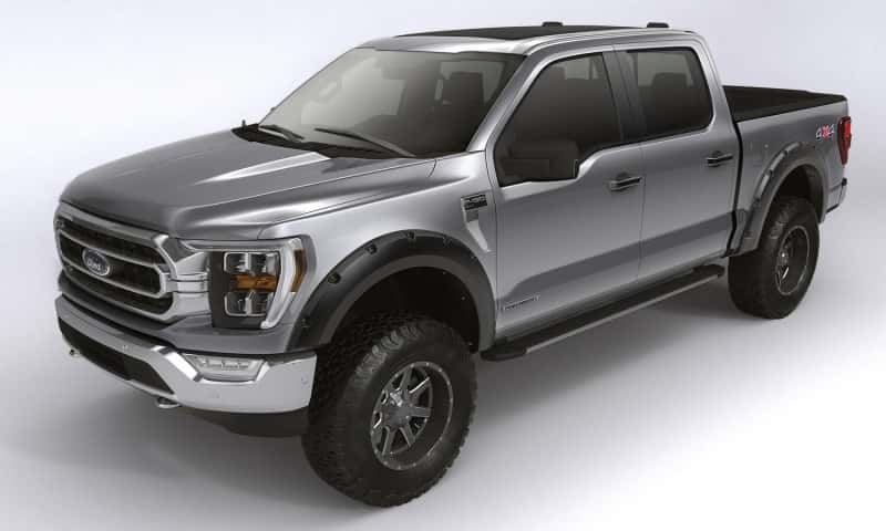 Bushwacker — Bushwacker 17-21 Ford F-250 Super Duty Forge Style Flares 4pc - Black
FF Forge 4pc - view 2