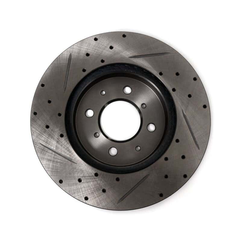 BLOX Racing — BLOX Racing 90-01 Acura Integra (Excl Type-R) Front Slotted & Drilled Rotors - Pair - view 6