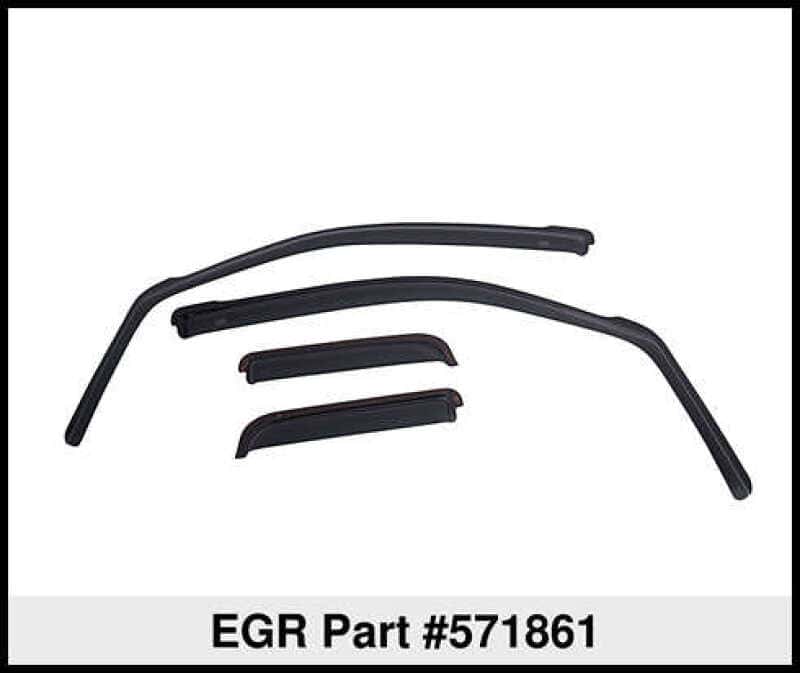 EGR — EGR 15+ Chevy Tahoe/GMC Yukon In-Channel Window Visors - Set of 4 (571861)
IN-CHANNEL SMOKE 4p
571861-IC4-S - view 12