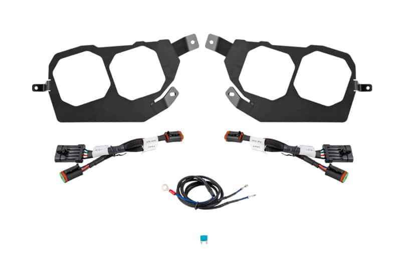 Diode Dynamics — Diode Dynamics 14-23 Polaris RZR XP SS3 LED Headlight Mounting Bracket Kit - view 1
