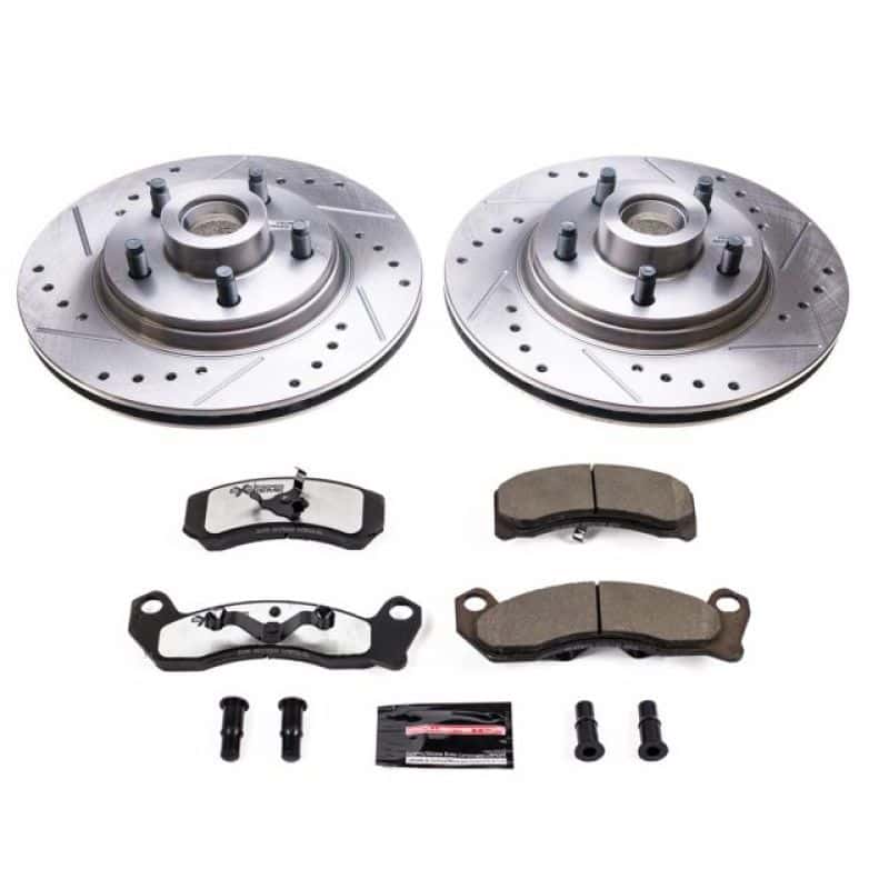 PowerStop — Power Stop 84-86 Ford Mustang Front Z26 Street Warrior Brake Kit - view 1