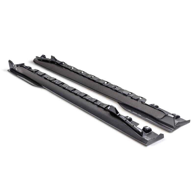 Anderson Composites — Anderson Composites 2024 Ford Mustang Type-GT5 Carbon Fiber Side Rocker Panel Splitter - view 2