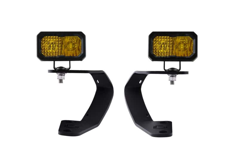 Diode Dynamics — Diode Dynamics 10-21 Toyota 4Runner Stage Series 2in LED Ditch Light Kit - Sport Yellow Combo - view 1