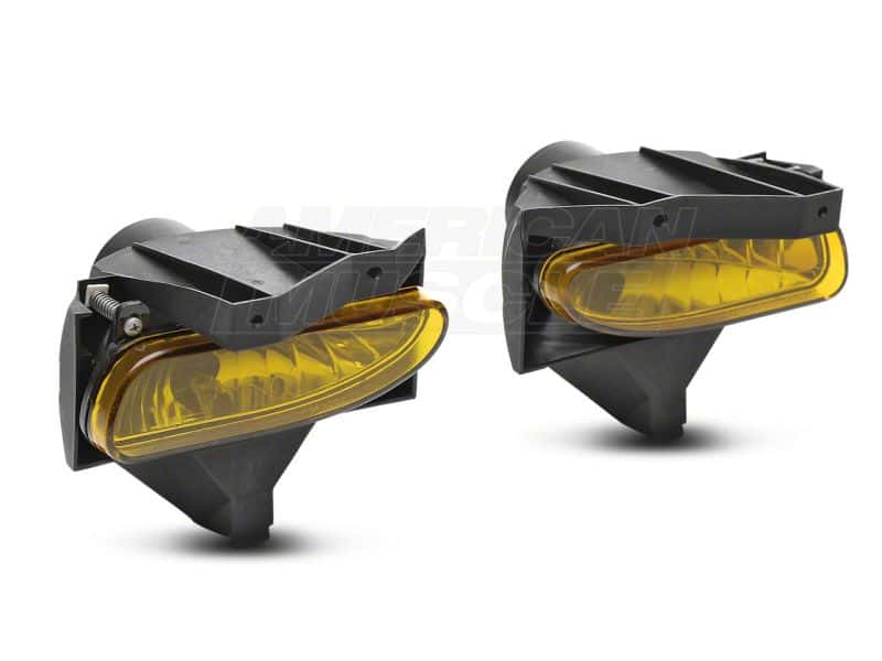 Raxiom — Raxiom 99-04 Ford Mustang Excluding Cobra Fog Lights Yellow
Lights - view 4